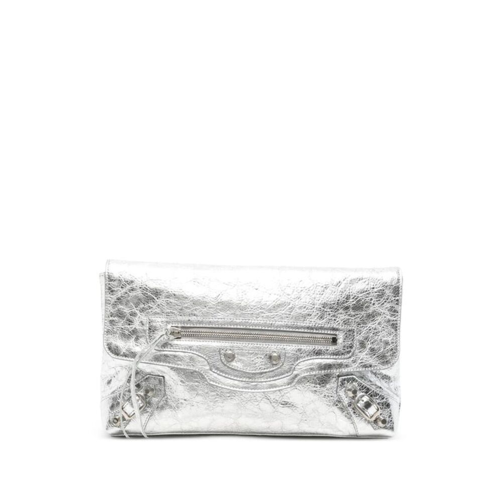 Balenciaga Silver Clutch Bags Women
